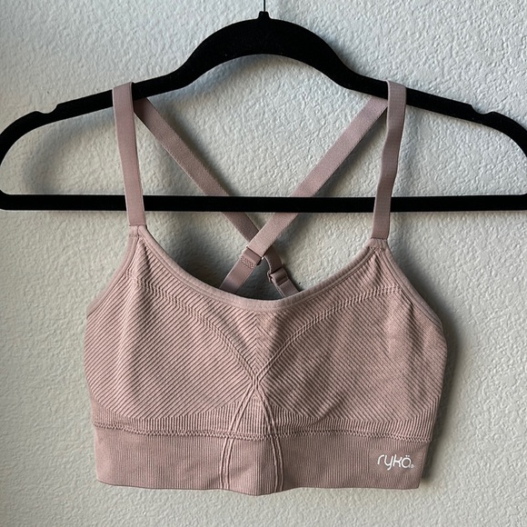 Nude Pink Ryka Sports Bra - Picture 1 of 2
